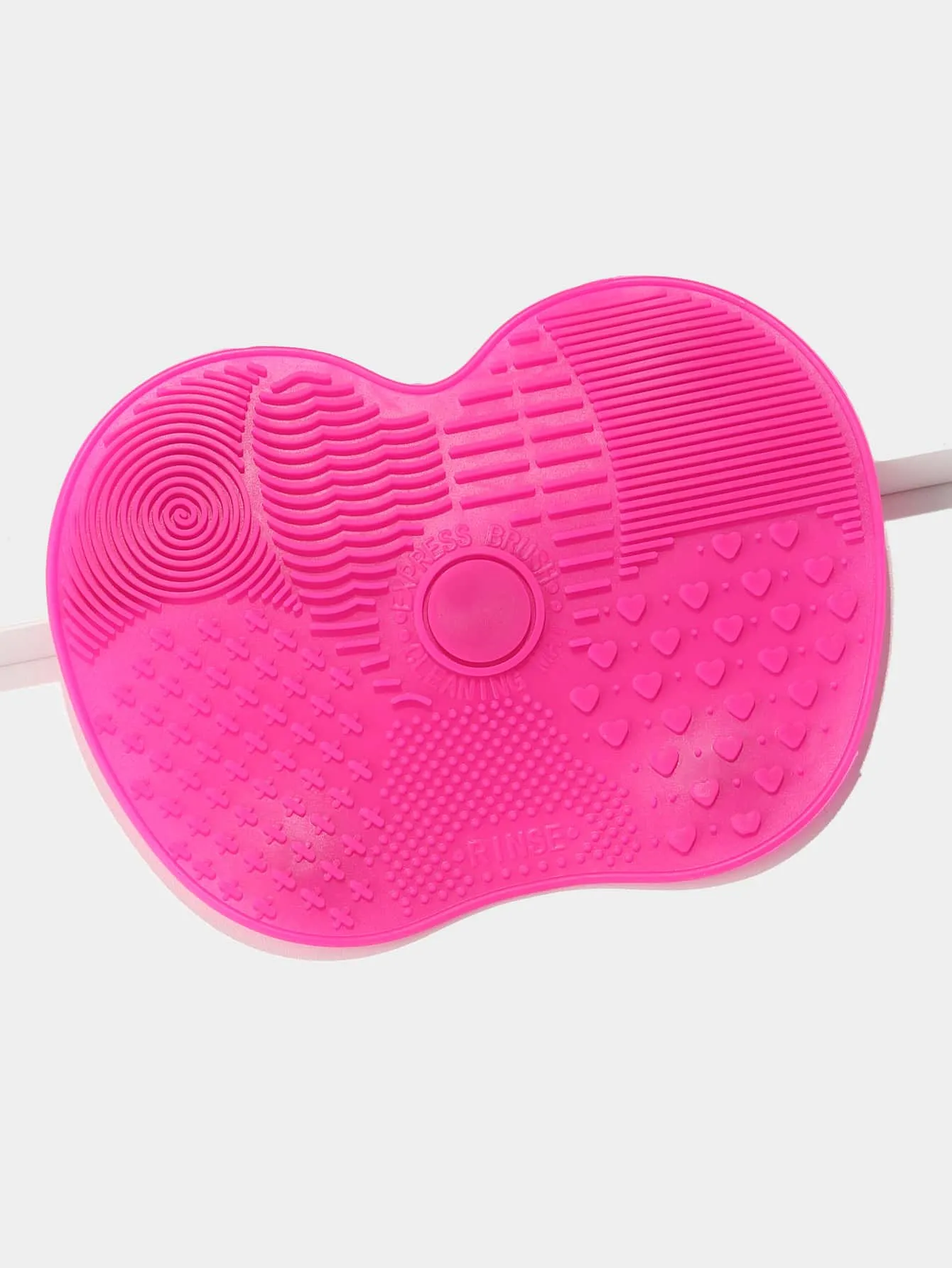 1pc Apple Shaped Makeup Brush Cleaning Tool