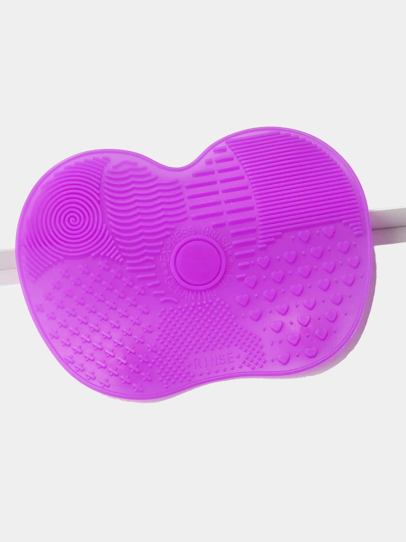 1pc Apple Shaped Makeup Brush Cleaning Tool