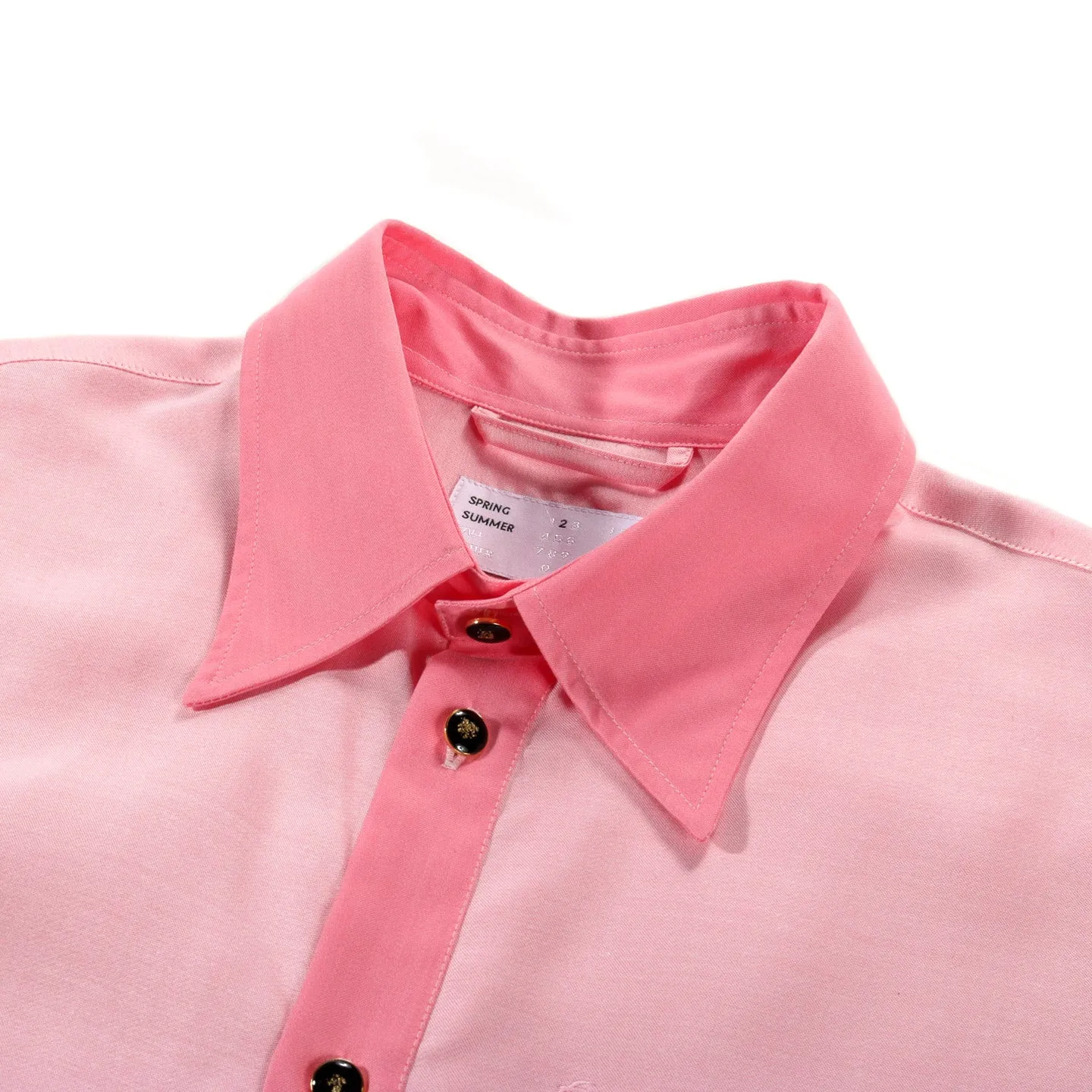 4SDESIGNS LI BD SHIRT 6OZ PINK TENCEL