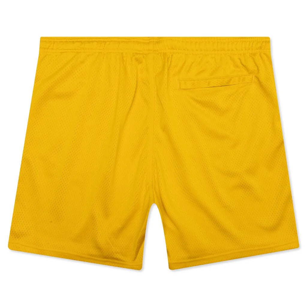 8-Ball Mesh Short - Gold