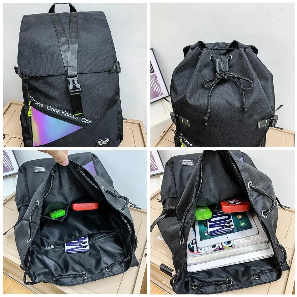 ACB408 Cool Backpack - Reflective School Bag For Women's and Men's