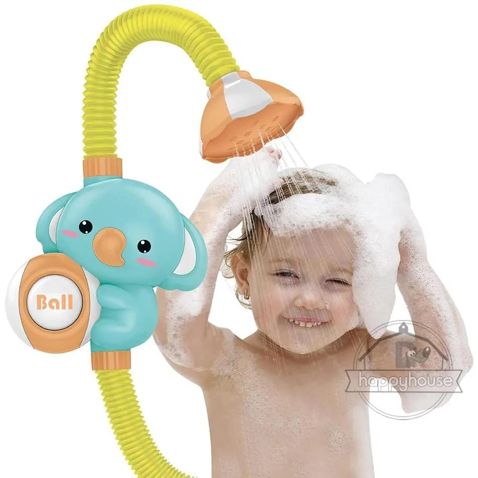 Baby Bath Toys for Kids Electric Elephant Sucker BaBy Bath Toys Spray Water Toys for Kids Bathtub Toys Sprinkler Baby Shower