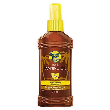 Banana Boat Tanning oil SPF 4 236ml