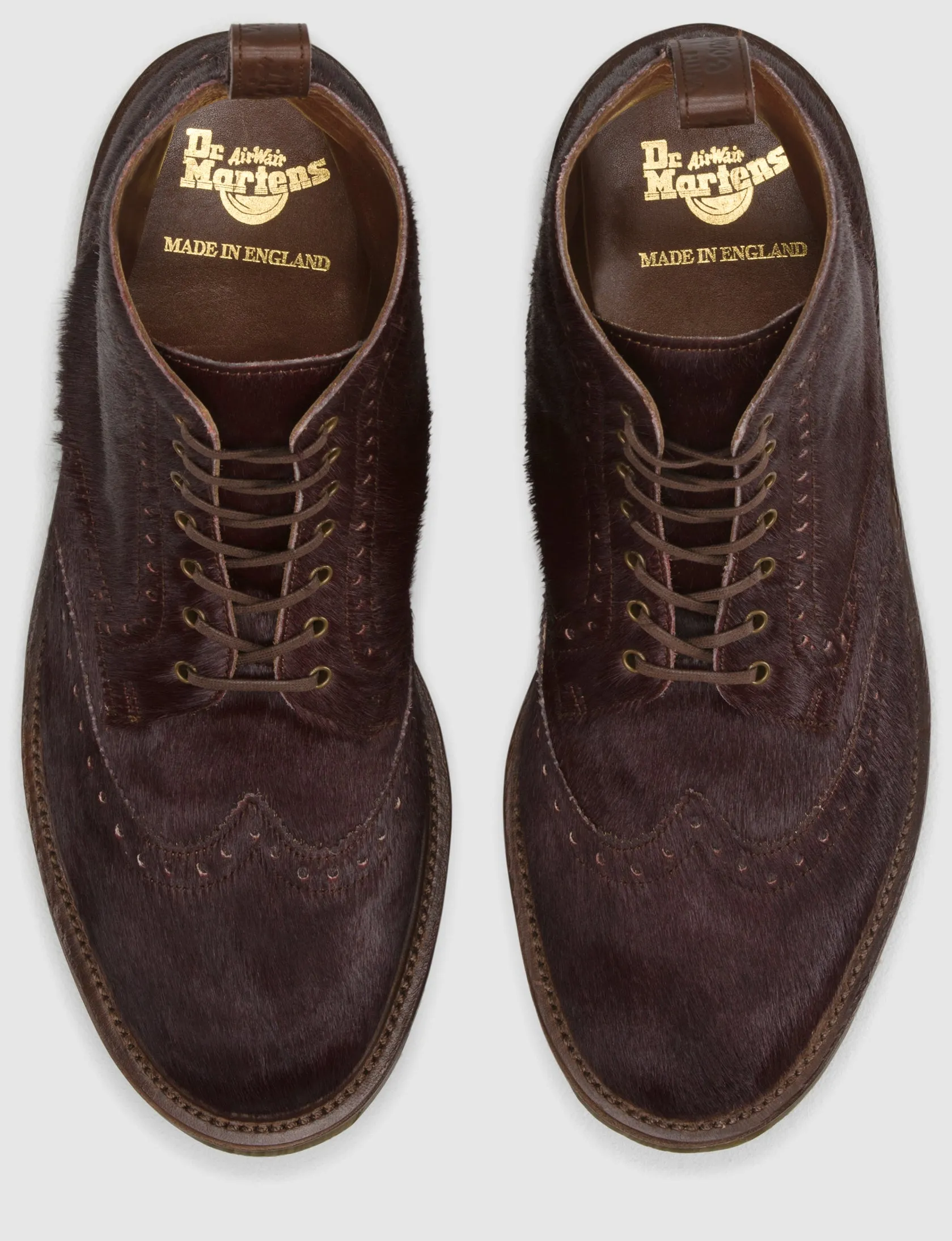 BERTIE OXBLOOD ITALIAN HAIR ON MIE BOOT