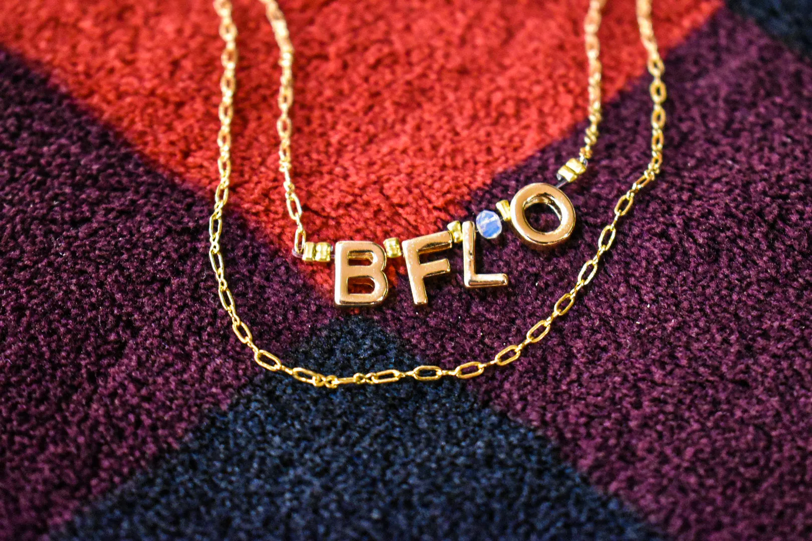 BFLO 15'' Adjustable Layered Necklace