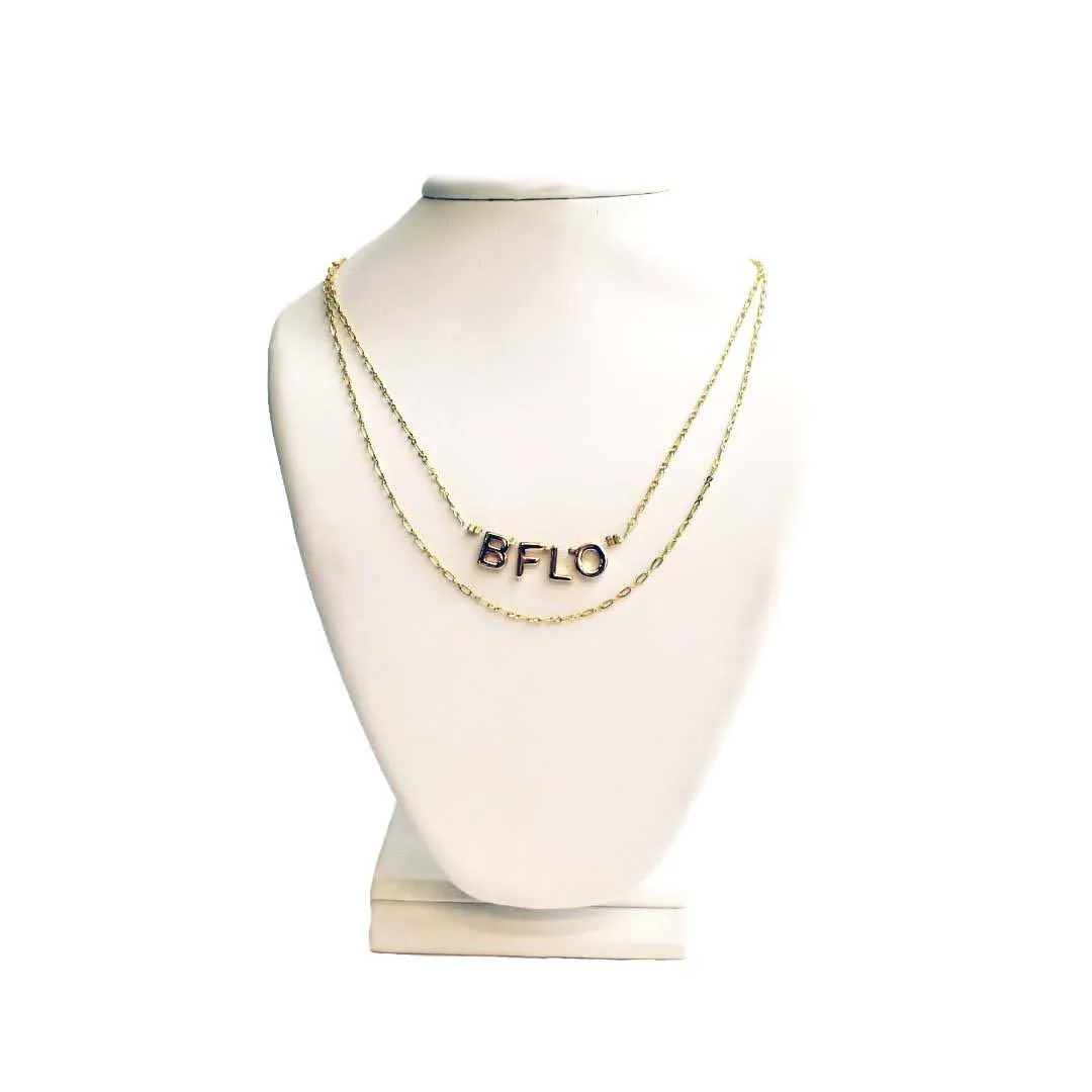 BFLO 15'' Adjustable Layered Necklace