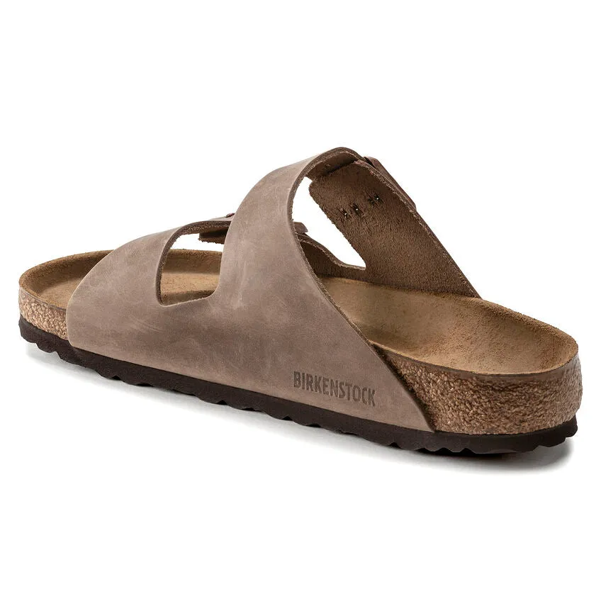 Birkenstock UNISEX Arizona Oiled Leather (Tobacco Brown - Regular fit)