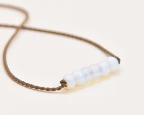 Bohemian Necklace-0142-Opalite