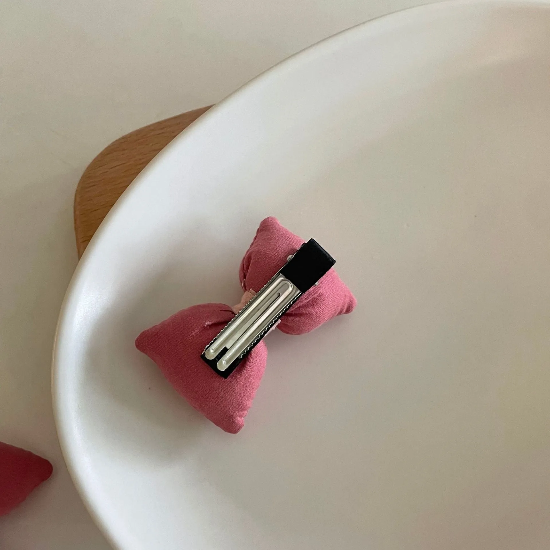 Bow Pink Hair Clip