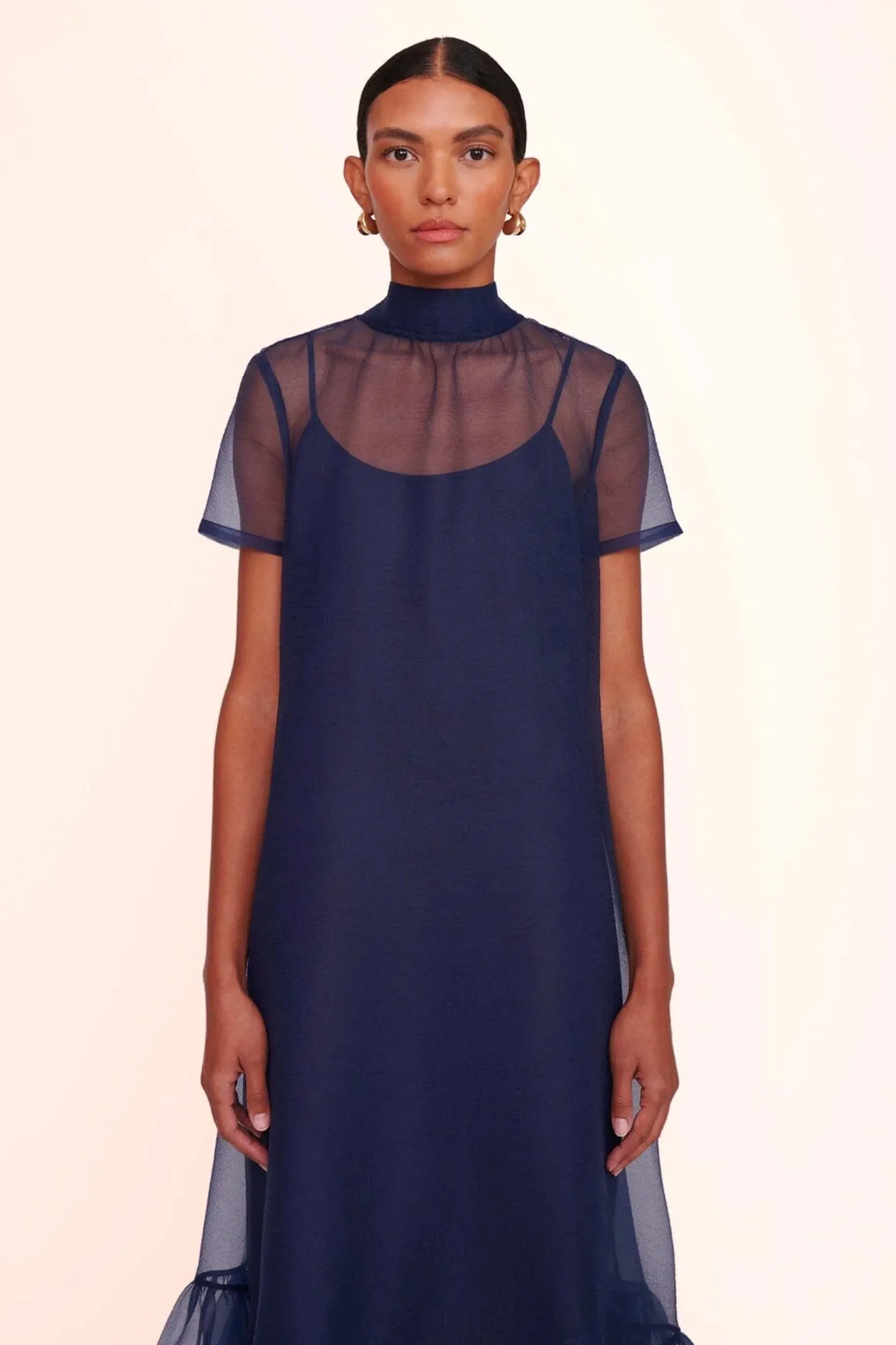 Calluna Dress in Navy