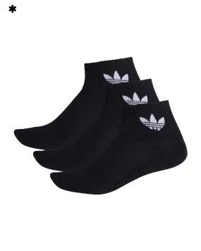 Calzini Corti Adidas Nero