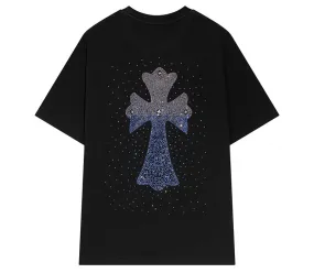 Chrome Hearts - Diamond Cross T-Shirt Black