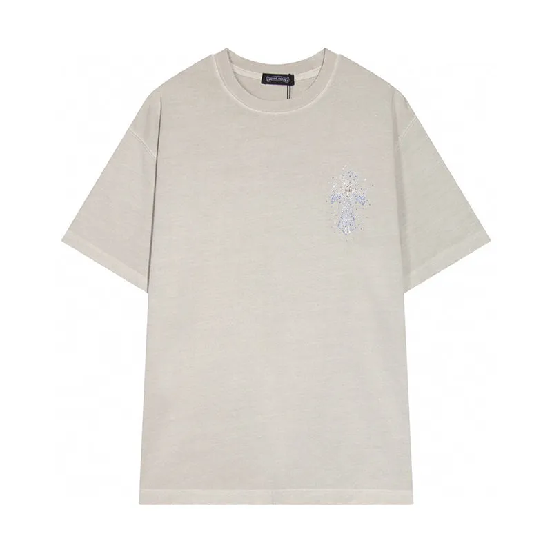 Chrome Hearts - Diamond Cross T-Shirt Grey