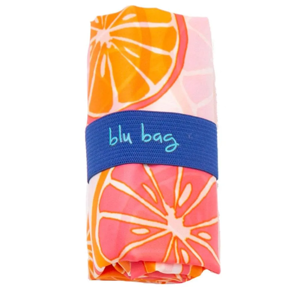 Citrus Red Blu Bag Reusable Shopping Bags - Machine Washable