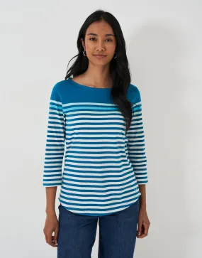 Crew Clothing - Essential Breton - Blue White