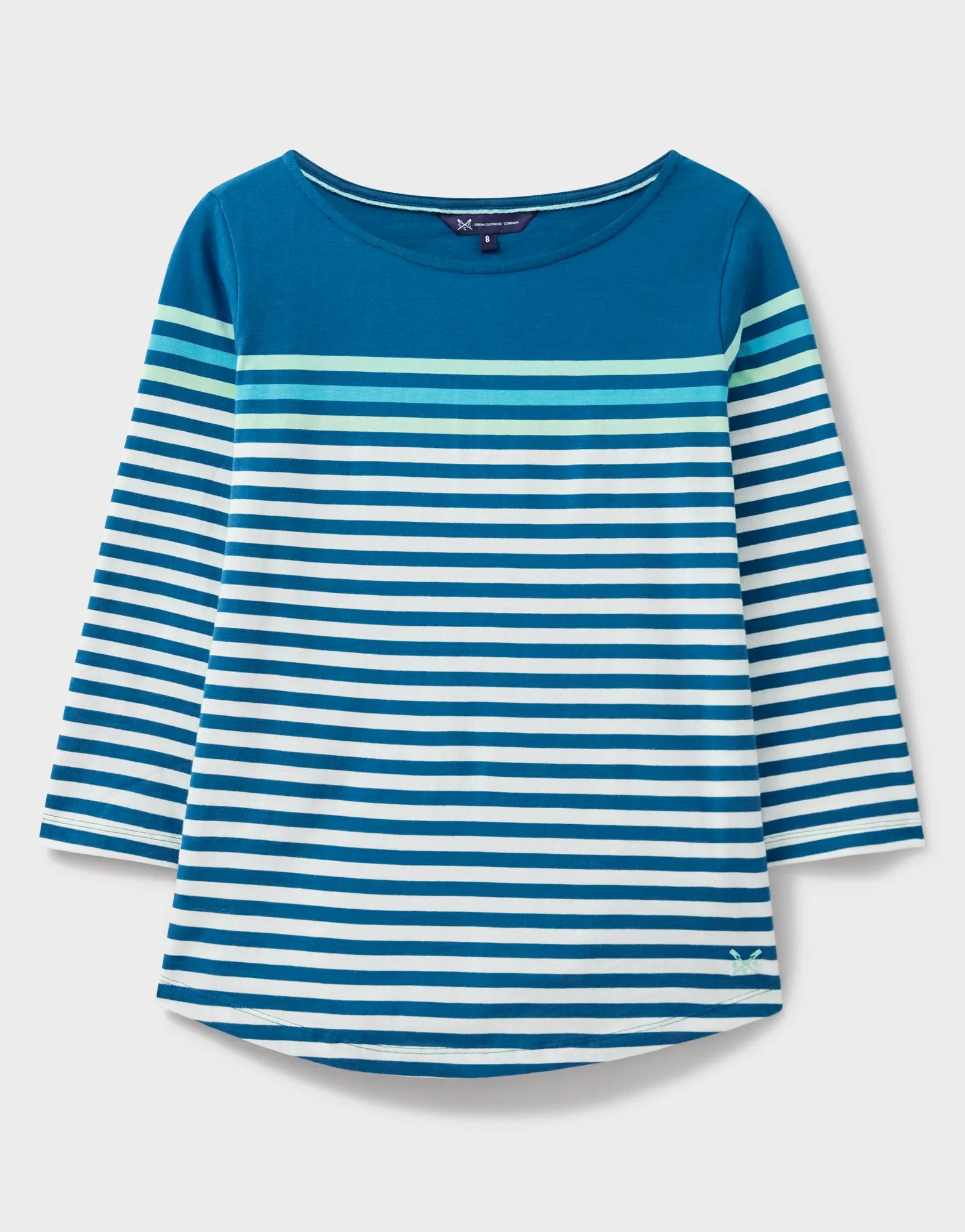 Crew Clothing - Essential Breton - Blue White