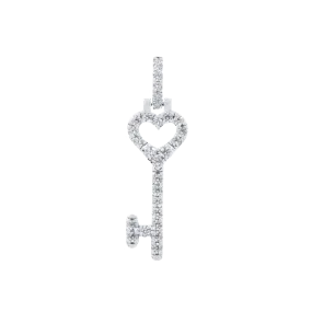 Diamond Heart Key