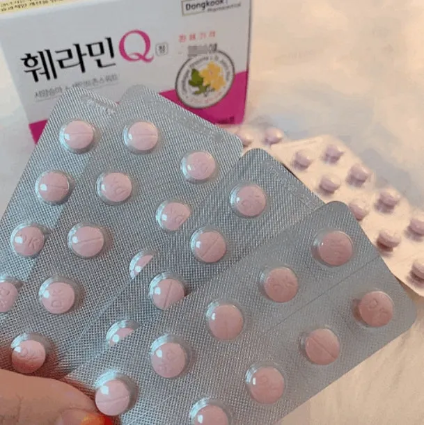 Dongkook Feramin Q 180 Tablets Female Menopause Treatment Womens Climacteric Health Supplements