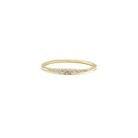 Era Ring | 14k Gold & Diamond