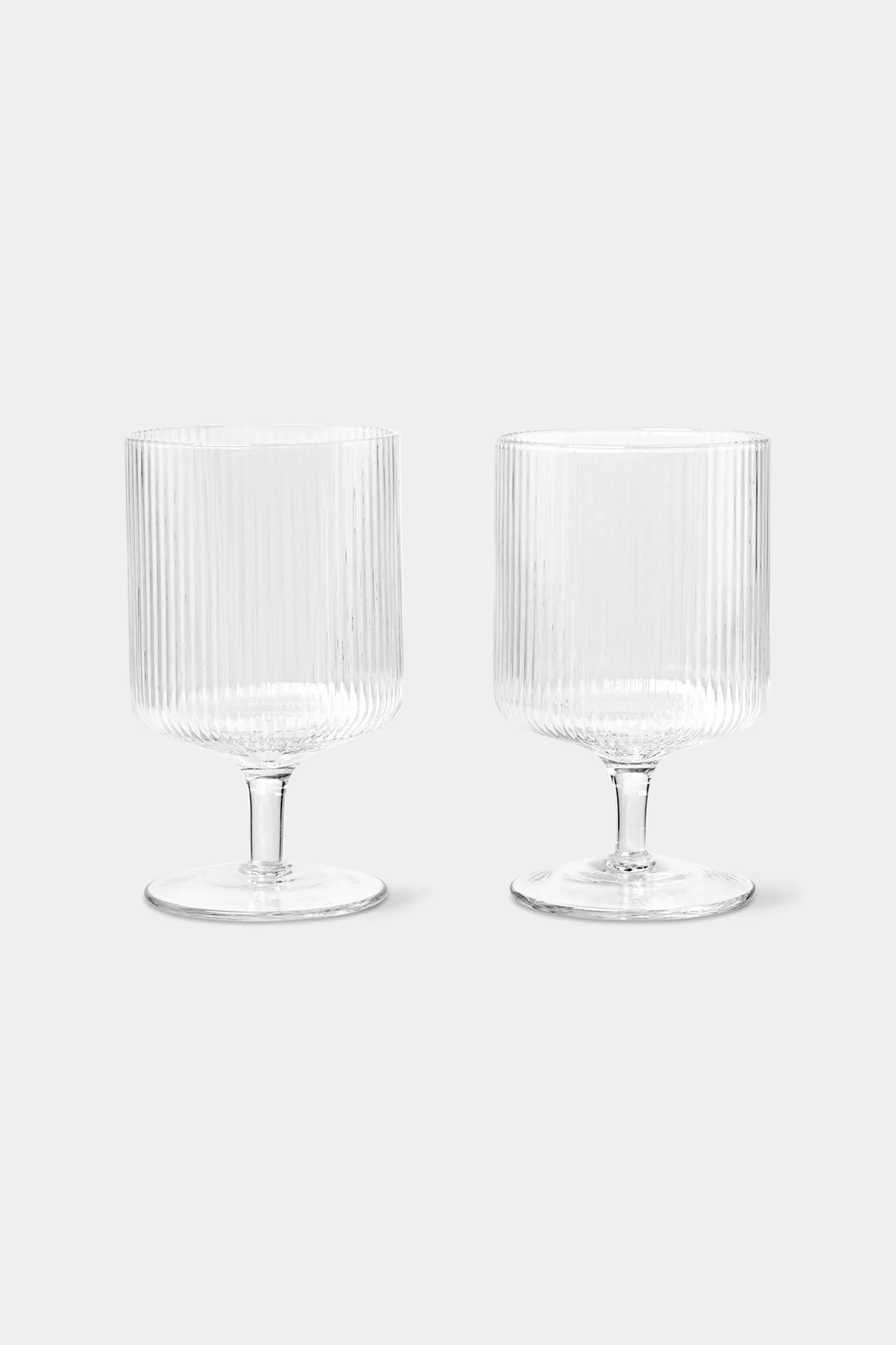 Ferm Living Ripple Wine Glasses