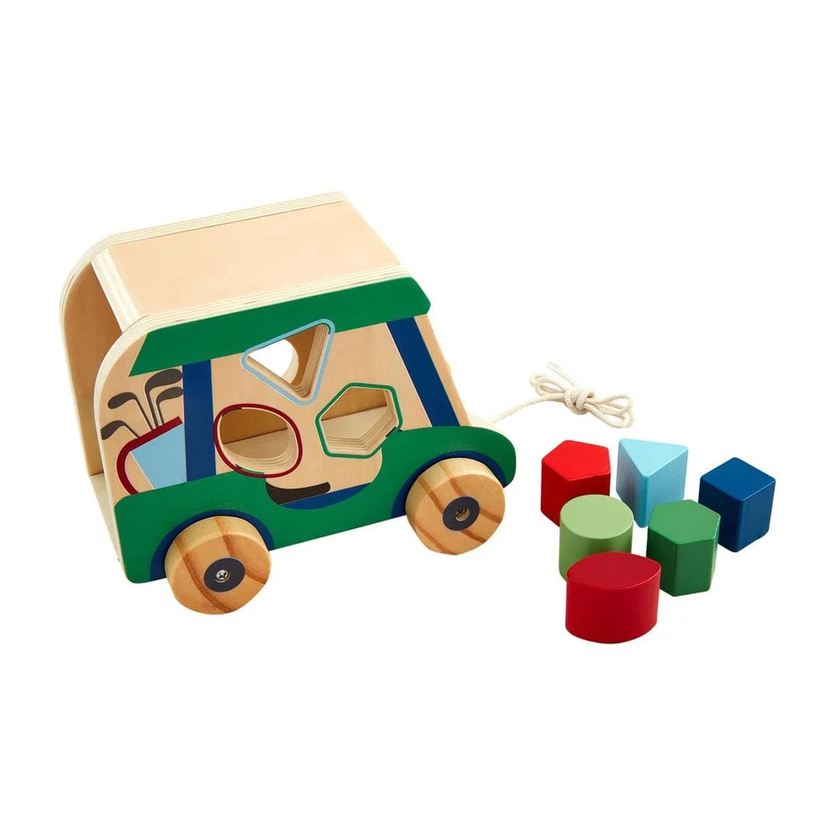 Golf Cart Shape Sorters