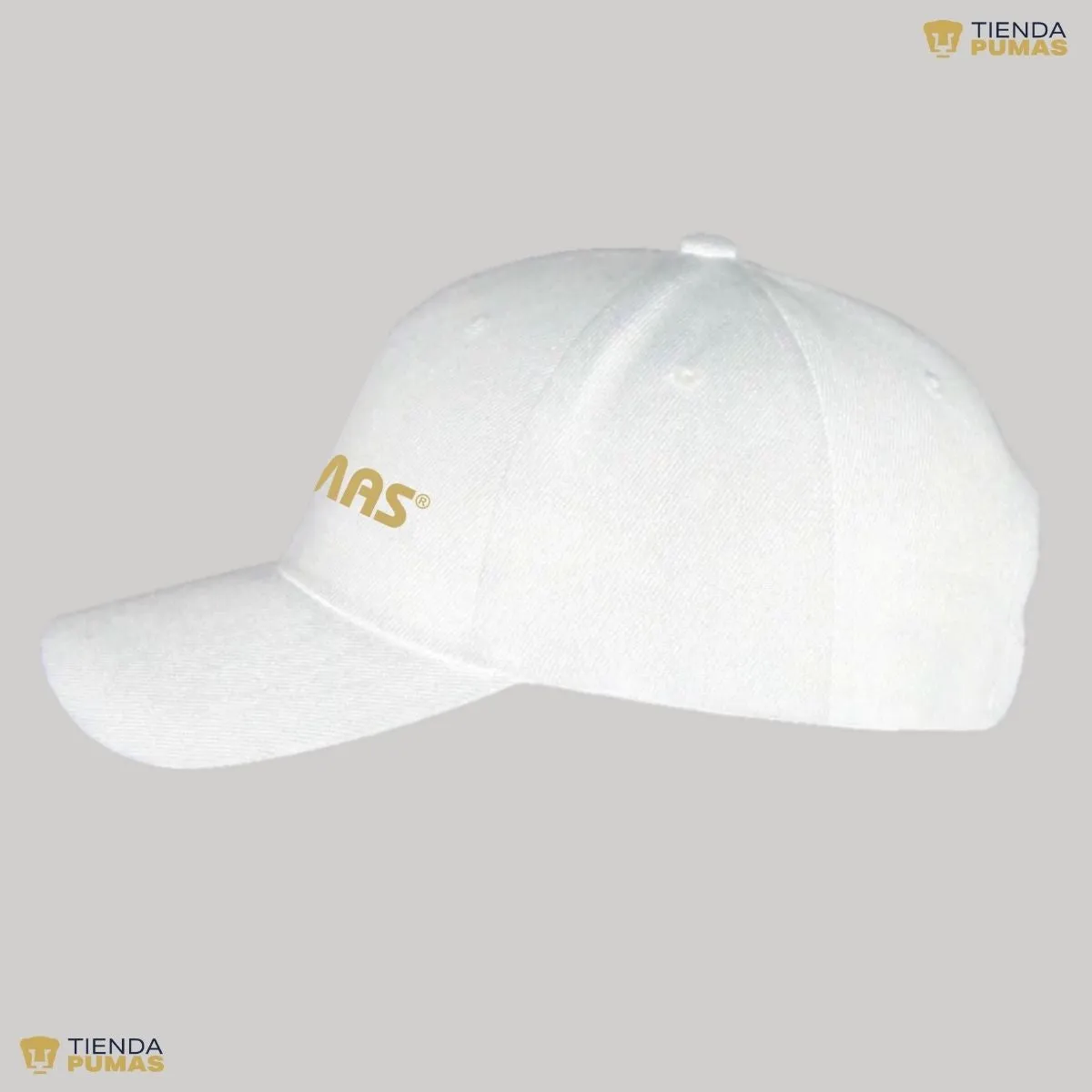 Gorra Pumas UNAM Hombre Mujer Ajustable Logo Dorado 2 Vinil