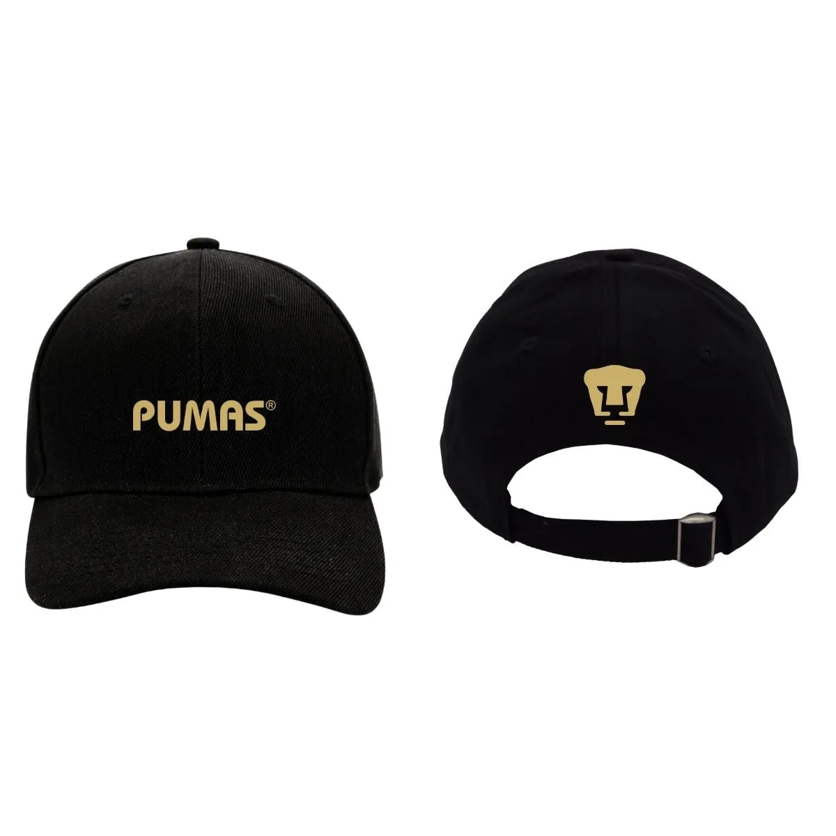 Gorra Pumas UNAM Hombre Mujer Ajustable Logo Dorado 2 Vinil