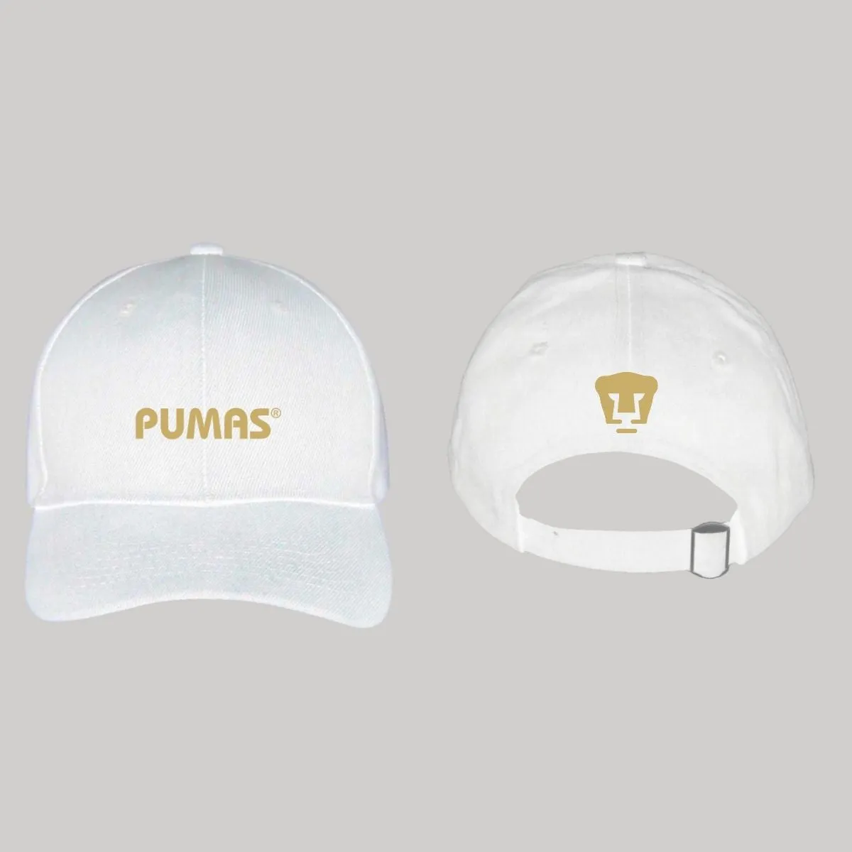 Gorra Pumas UNAM Hombre Mujer Ajustable Logo Dorado 2 Vinil