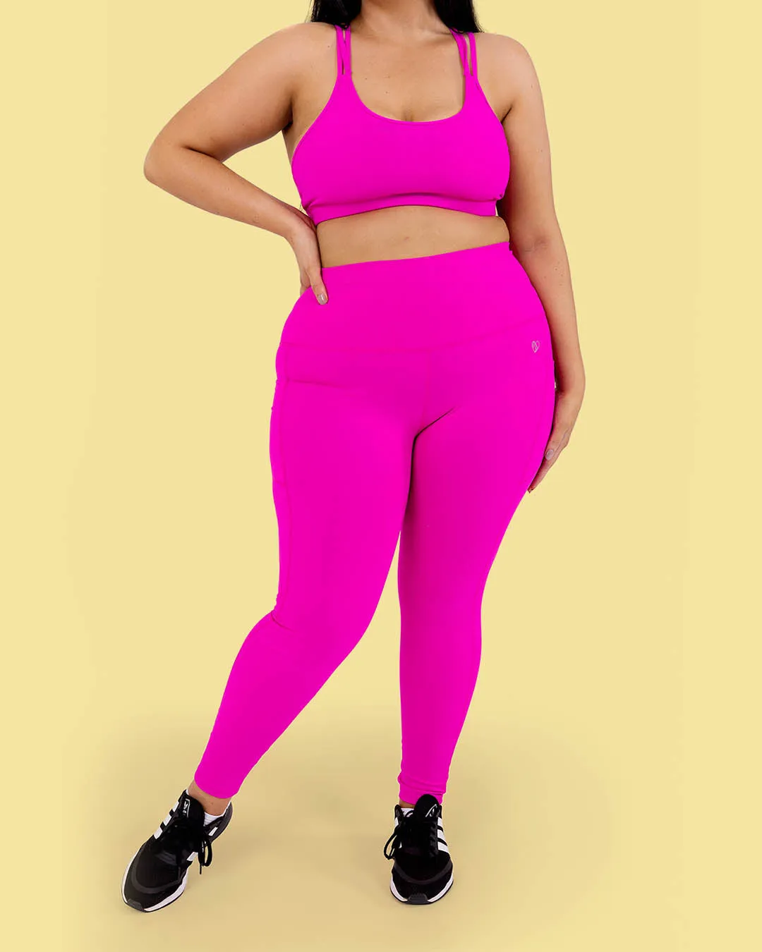 HERO Super Hold Leggings Cerise Pink