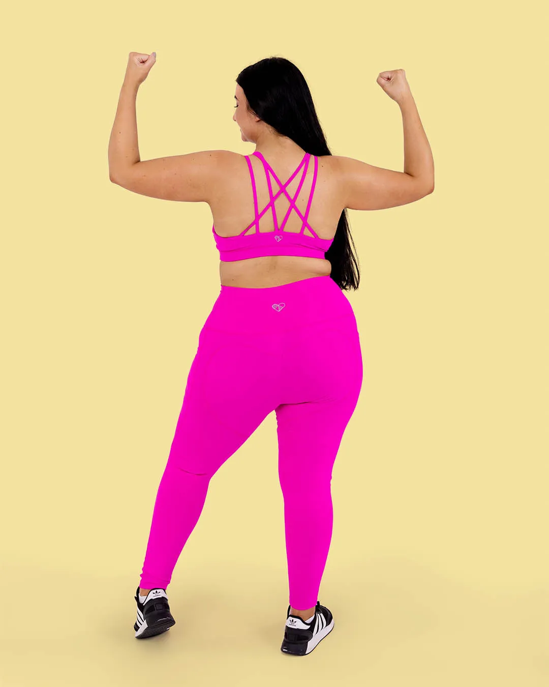 HERO Super Hold Leggings Cerise Pink