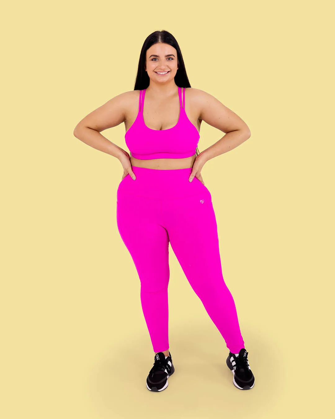 HERO Super Hold Leggings Cerise Pink