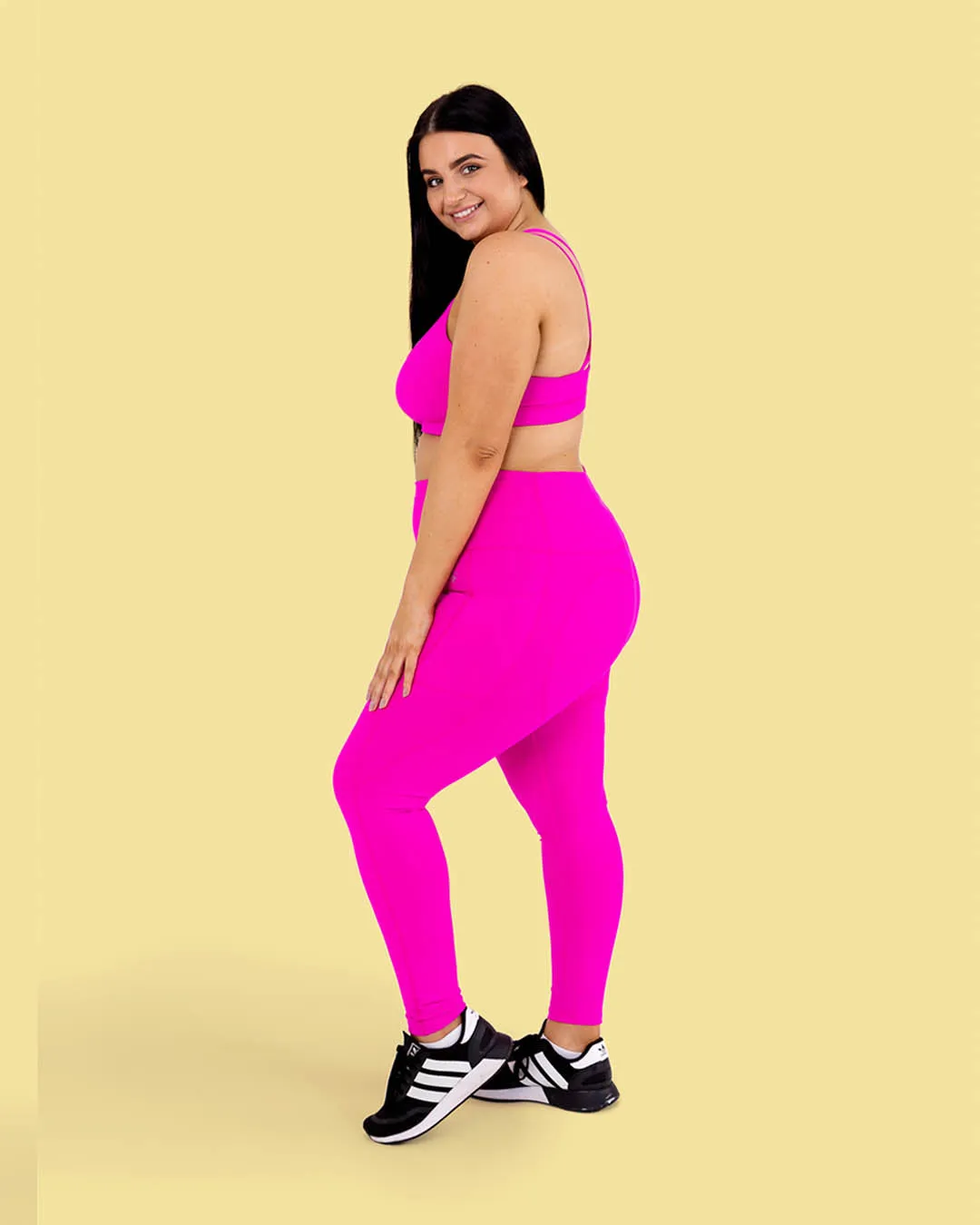 HERO Super Hold Leggings Cerise Pink