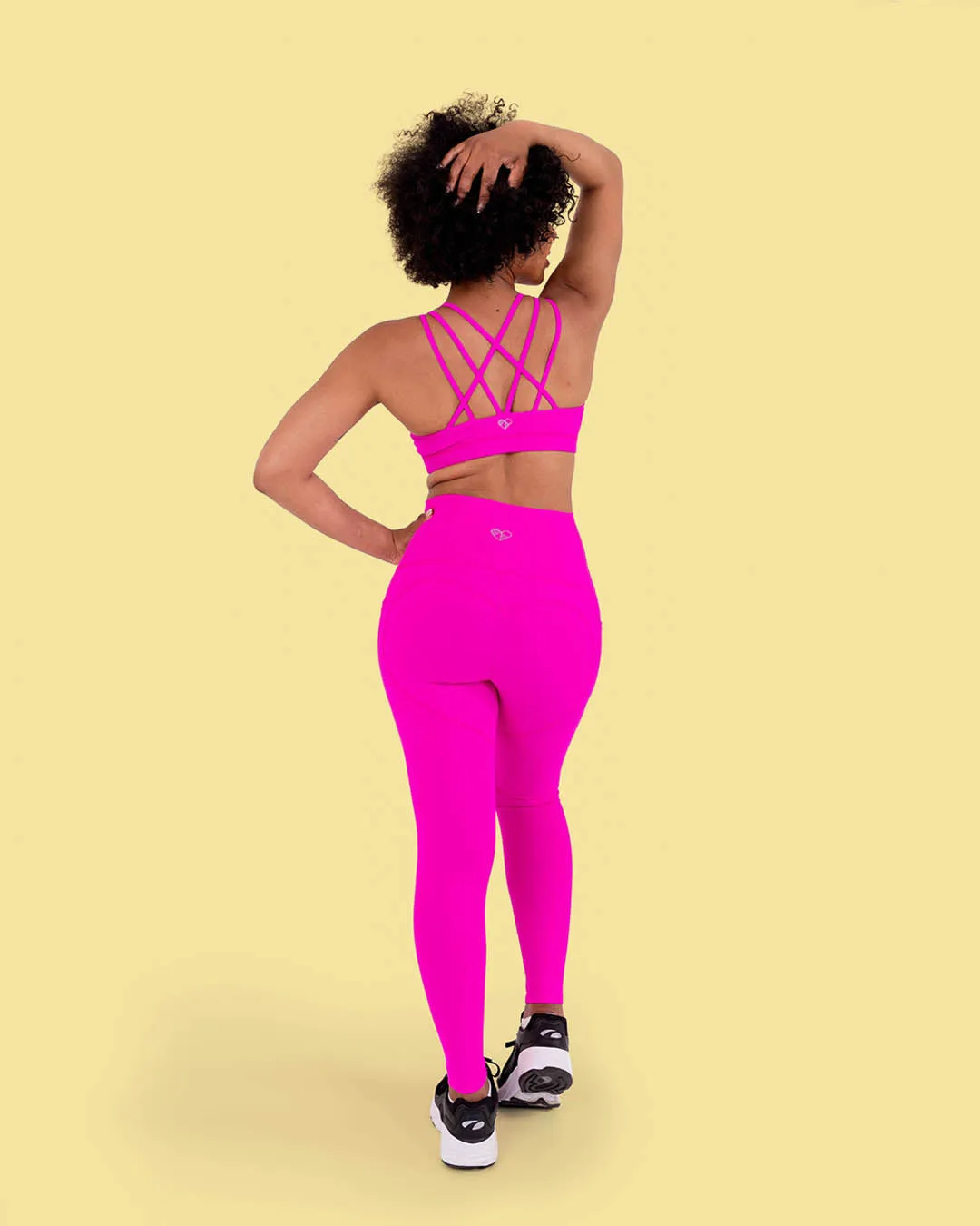 HERO Super Hold Leggings Cerise Pink