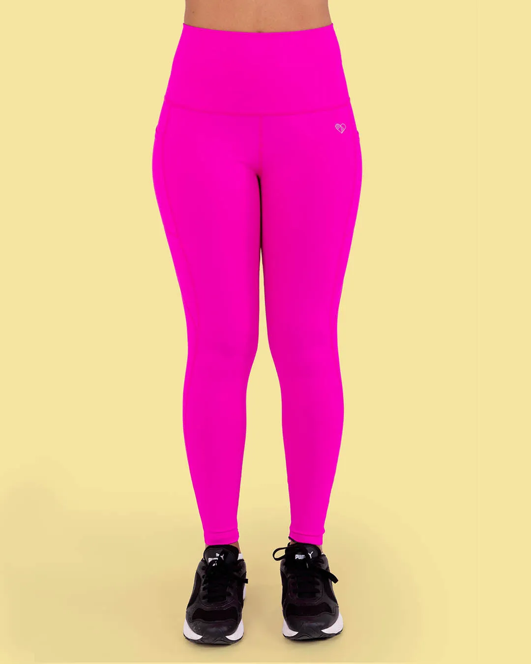 HERO Super Hold Leggings Cerise Pink