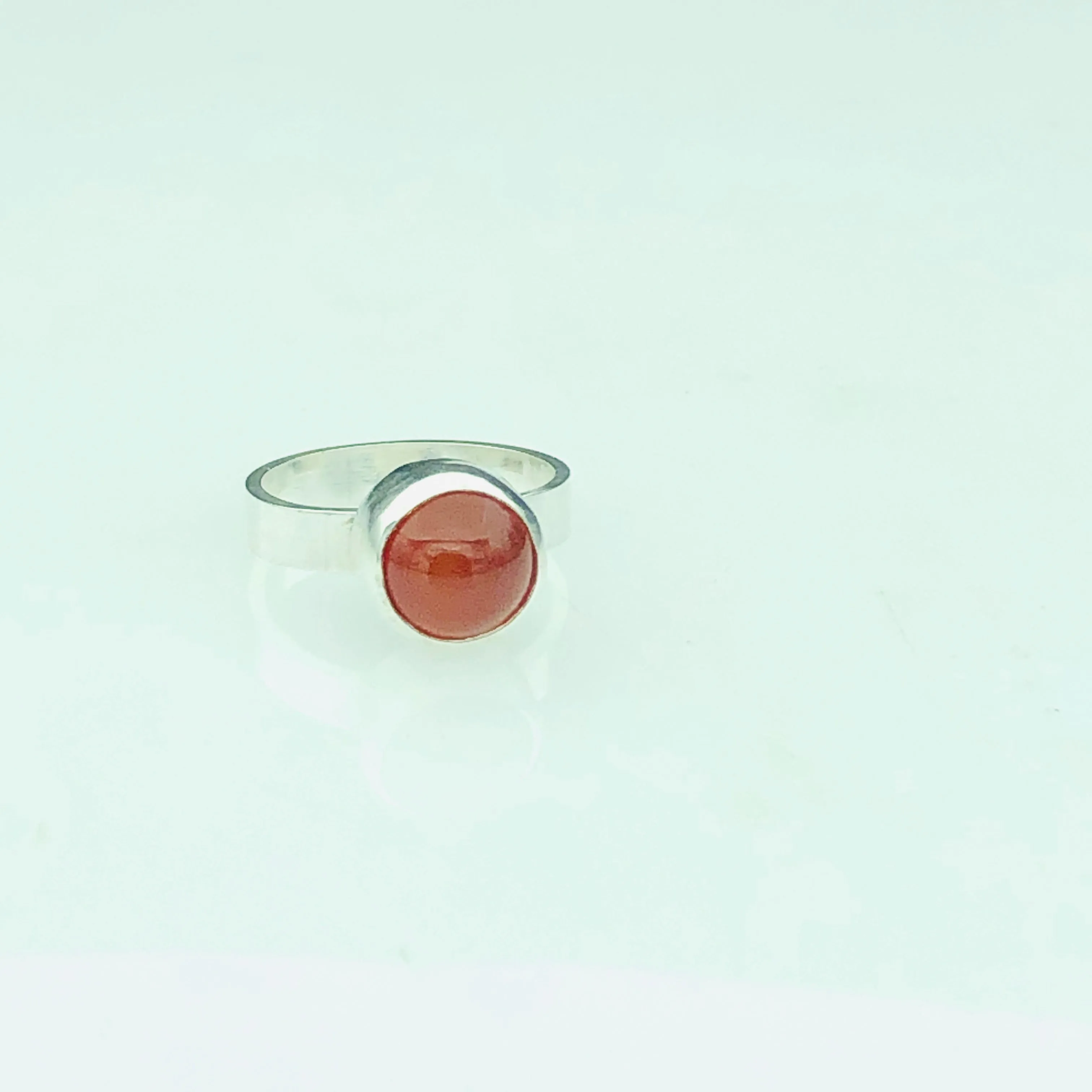 high dome carnelian ring