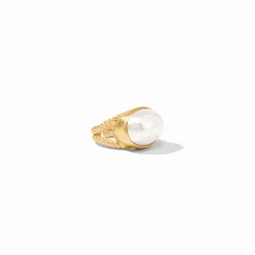 Julie Vos Nassau Statement Ring, Pearl