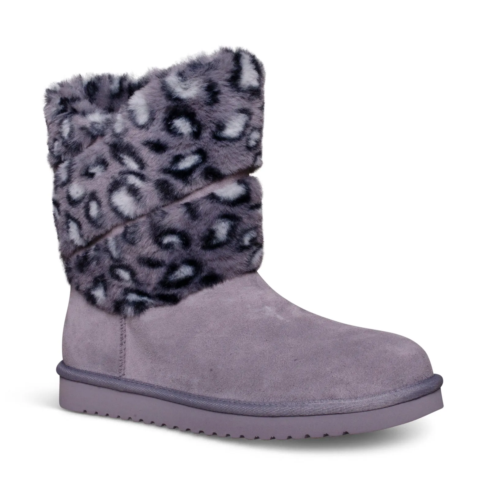 Koolaburra By UGG Dezi Short Leopard Pebble Boots - Women's