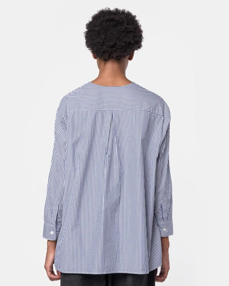 Koto Shirt in Blue Stripe