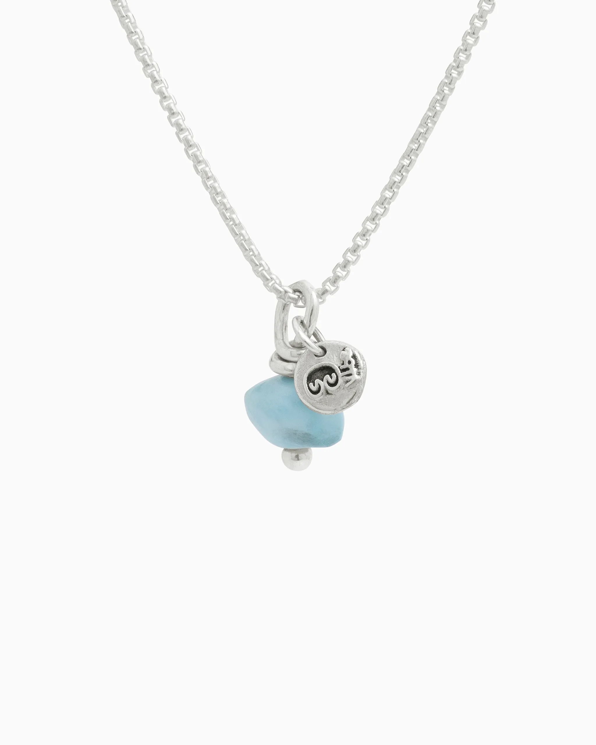 Larimar Bead Charm