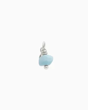 Larimar Bead Charm