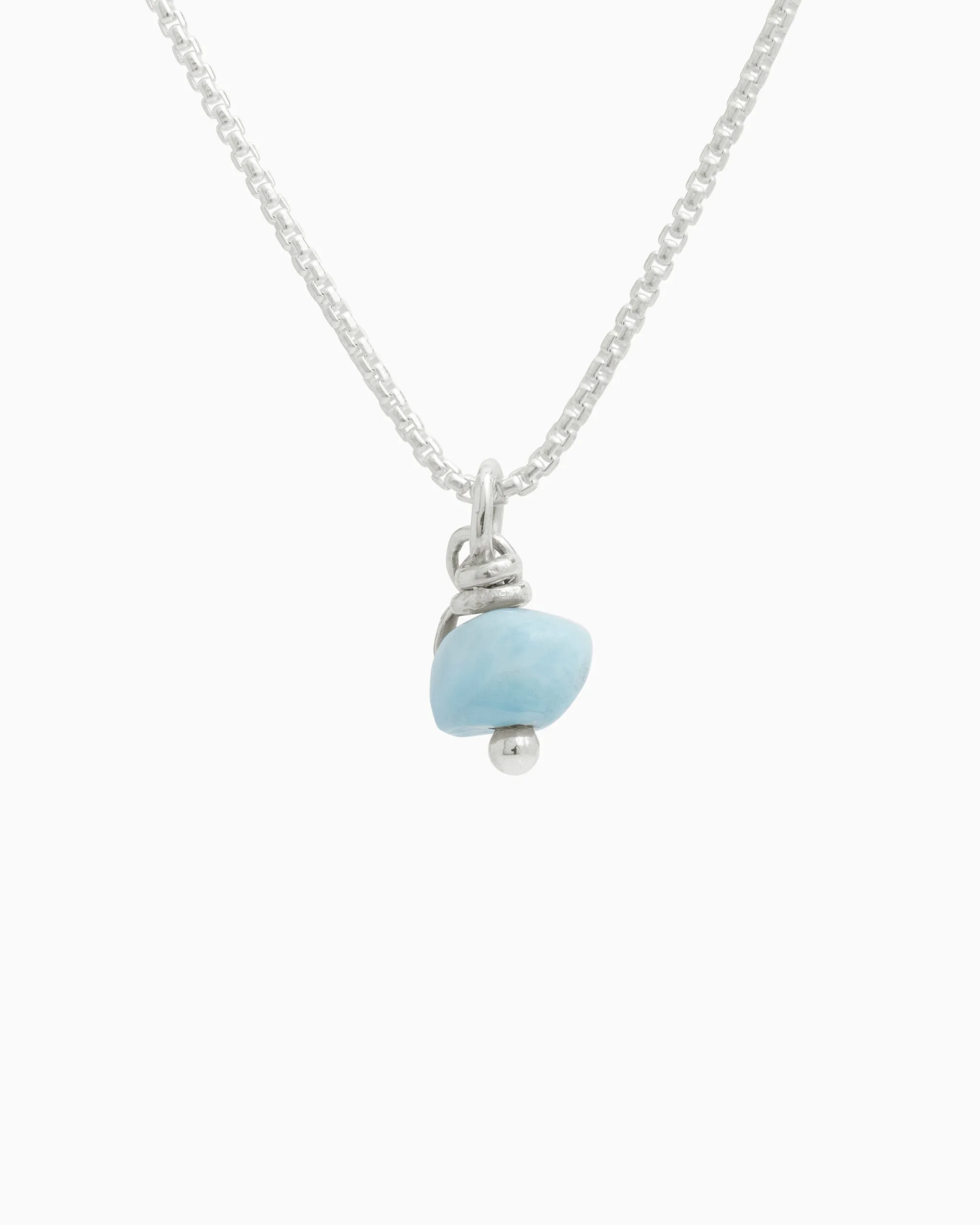 Larimar Bead Charm