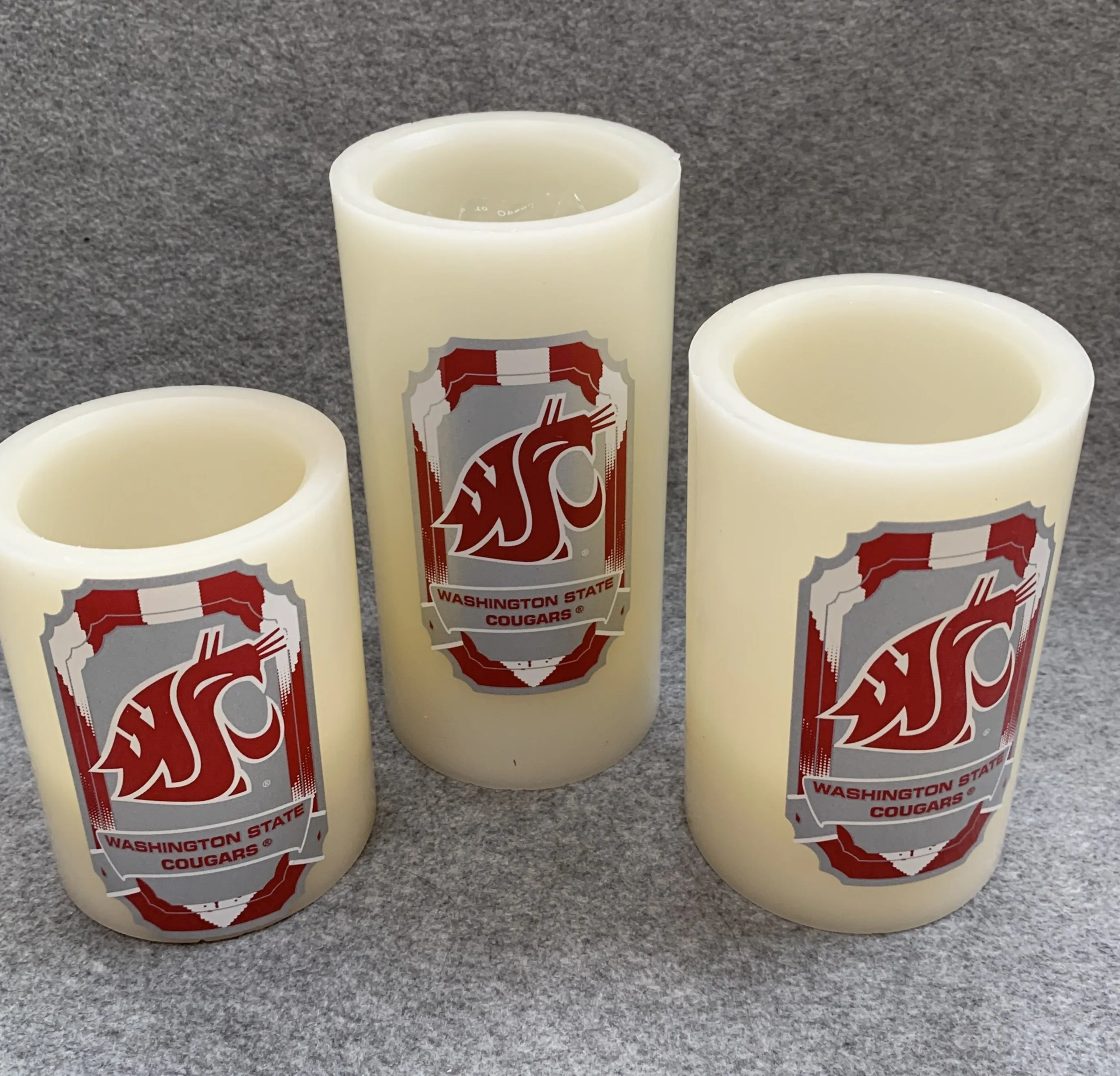 LED Flameless WSU Candle Set