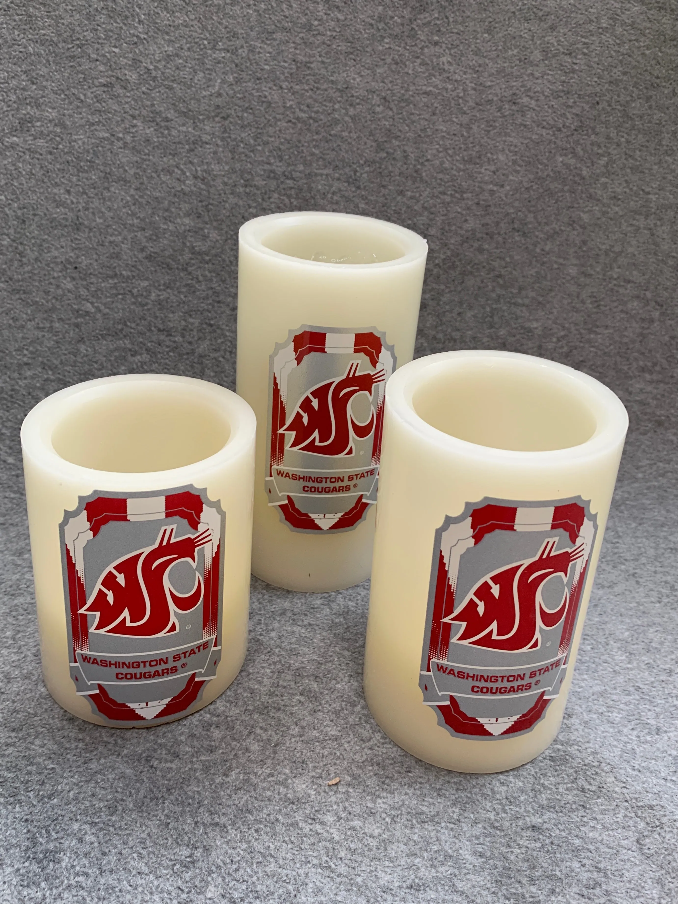 LED Flameless WSU Candle Set