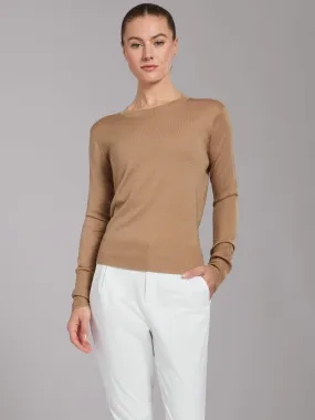 Light Weight Leith Sweater (Sand Storm)