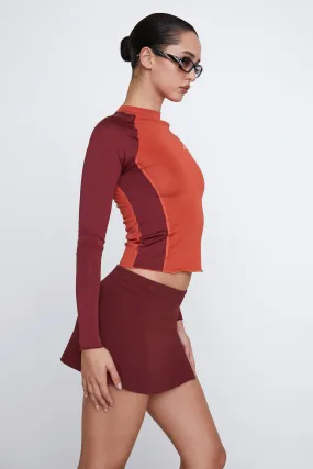 MADELINE TOP - CRIMSON