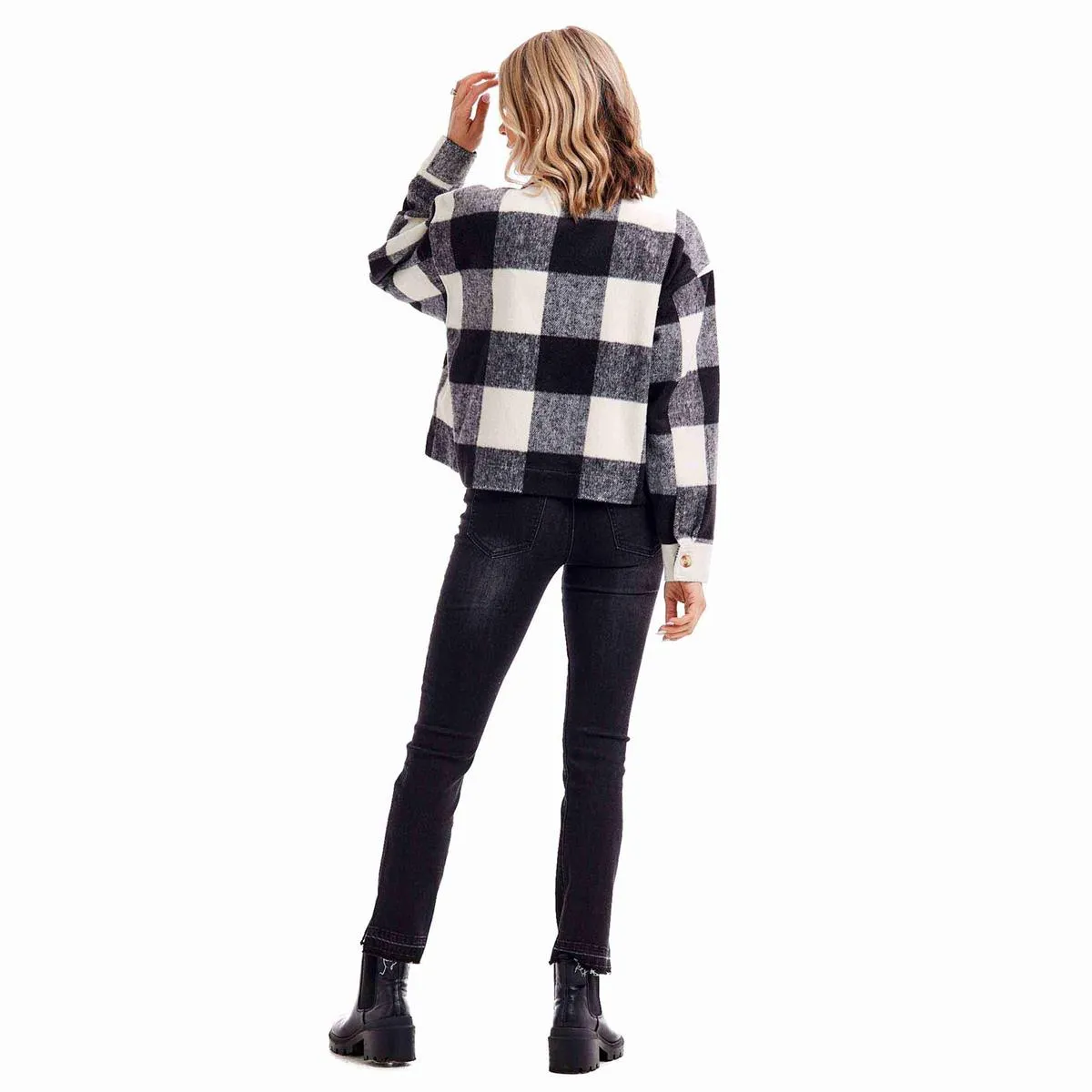 Maverick Plaid Jacket BK-XL