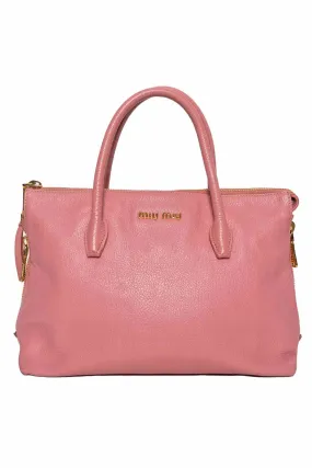 Miu Miu Madras Rose Tote