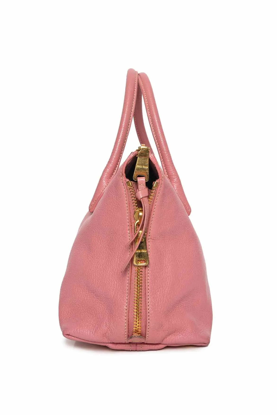 Miu Miu Madras Rose Tote