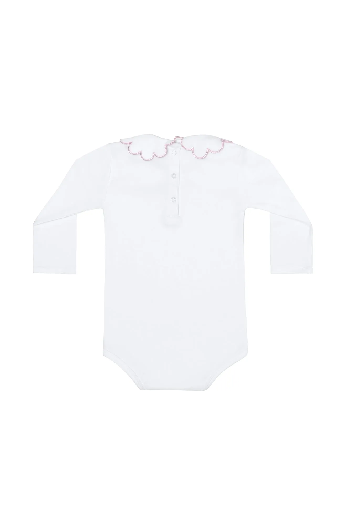 Nella Scallops Long Sleeve Onesie