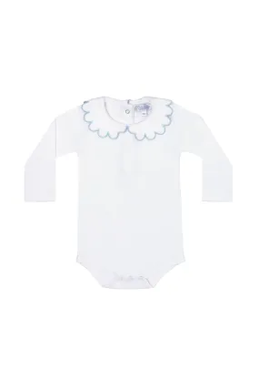 Nella Scallops Long Sleeve Onesie